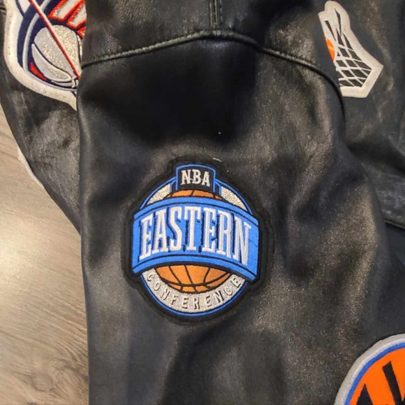 Rare Vintage NBA 2003 All-Star Game Leather Boomer Jacket
