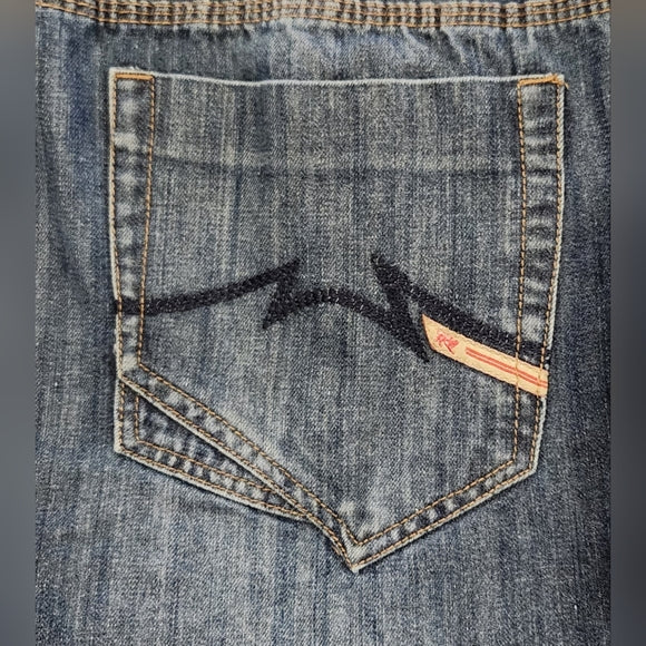 Parasuco Denim Legend Dark Blue Straight Leg Jeans W40