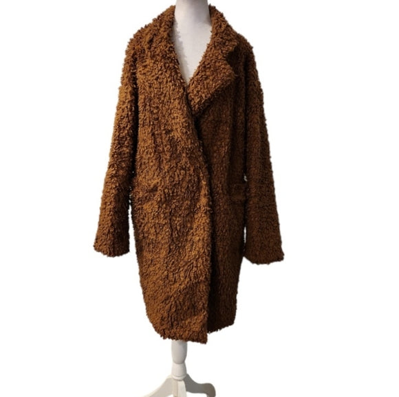 ASOS Paisie Teddy Coat