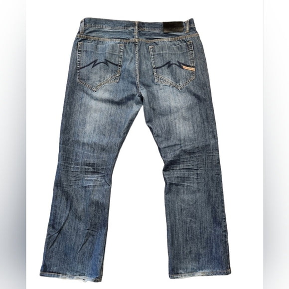 Parasuco Denim Legend Dark Blue Straight Leg Jeans W40