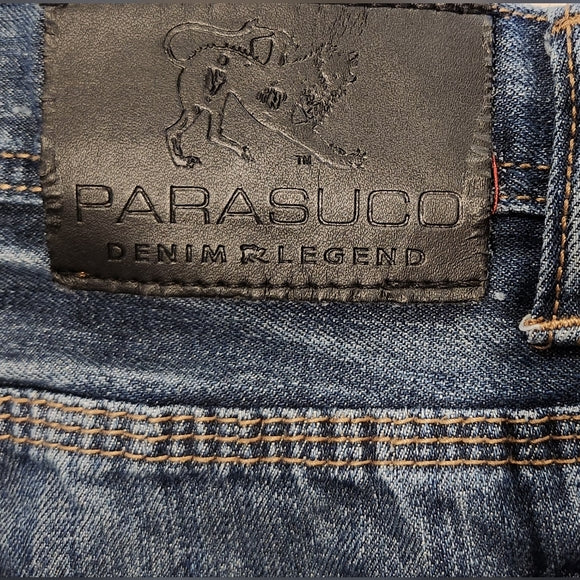 Parasuco Denim Legend Dark Blue Straight Leg Jeans W40