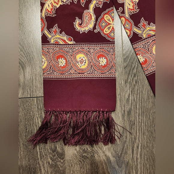 Vintage Men's Paisley Scarf