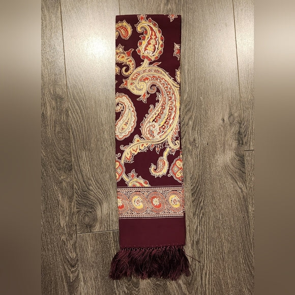 Vintage Men's Paisley Scarf