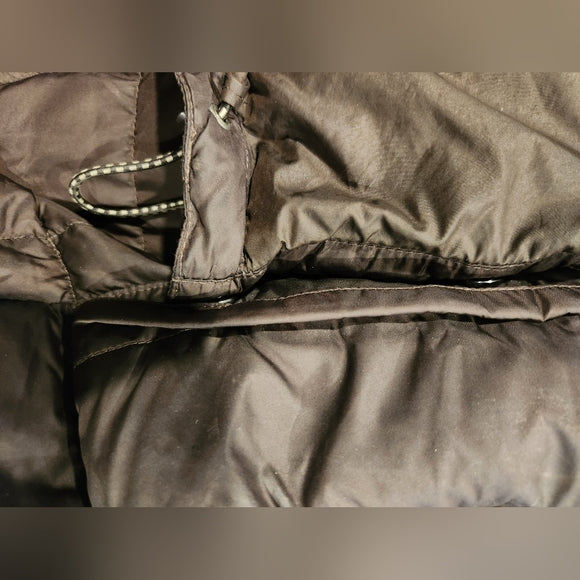 Vintage The North Face 600 Puffer Down Jacket Dark Brown with Detachable Hood