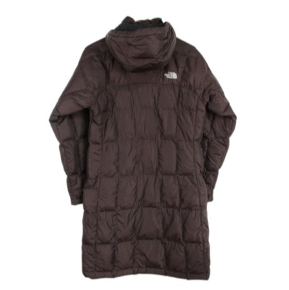Vintage The North Face 600 Puffer Down Jacket Dark Brown with Detachable Hood